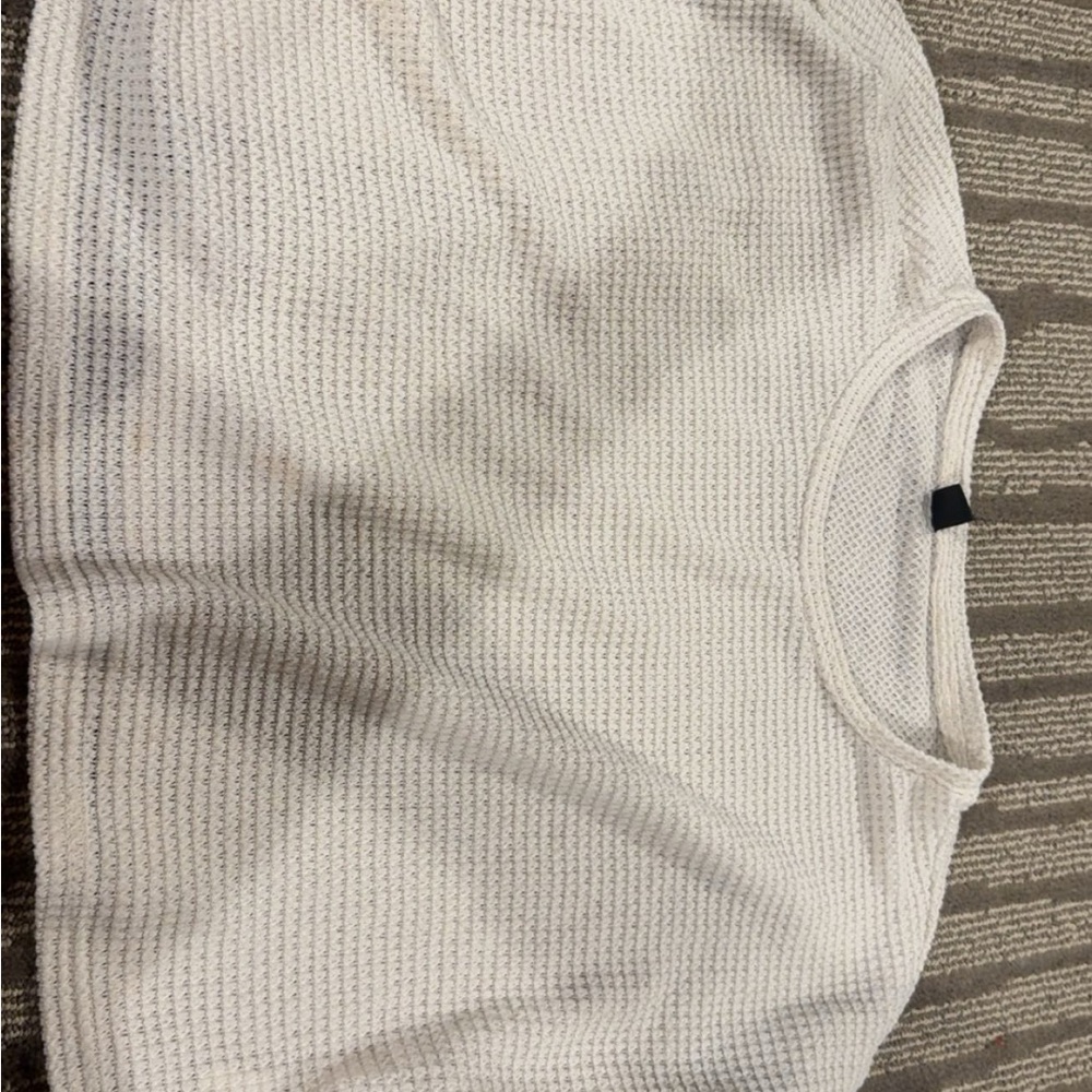 Men's White Sweater